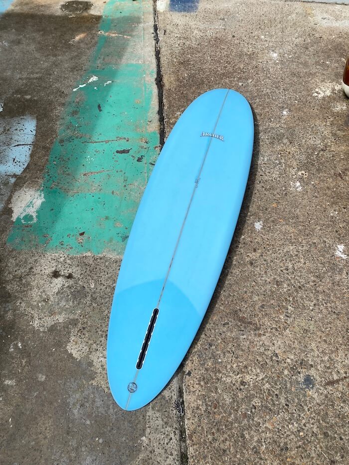 Archer Surfboards LOVE 7'2 stock - Rhino laminating 3