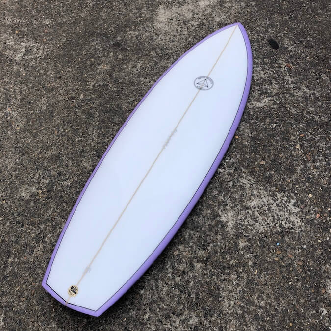 Campbell Brothers Bumblebee  Bonzer 6'0 deck