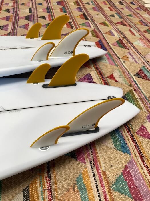 Panda surfboards Shiitake HP stock twinzer