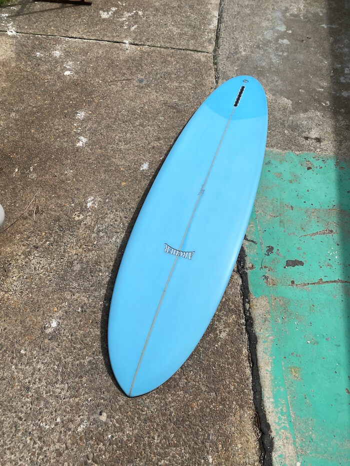 Archer Surfboards LOVE 7'2 stock - Rhino laminating2