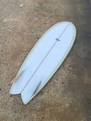 Archer Surfboards T-Fish 5'4 Sage bottom