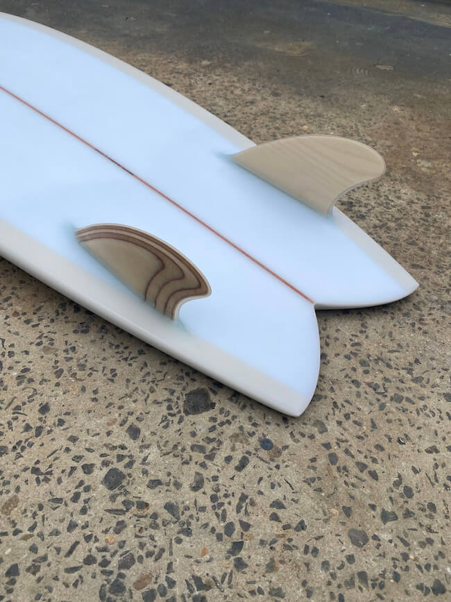 Archer Surfboards T-Fish 5'6 Sand keels