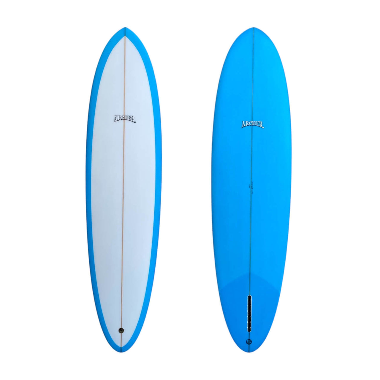 Archer Surfboards LOVE 7'4 stock - Rhino laminating 1