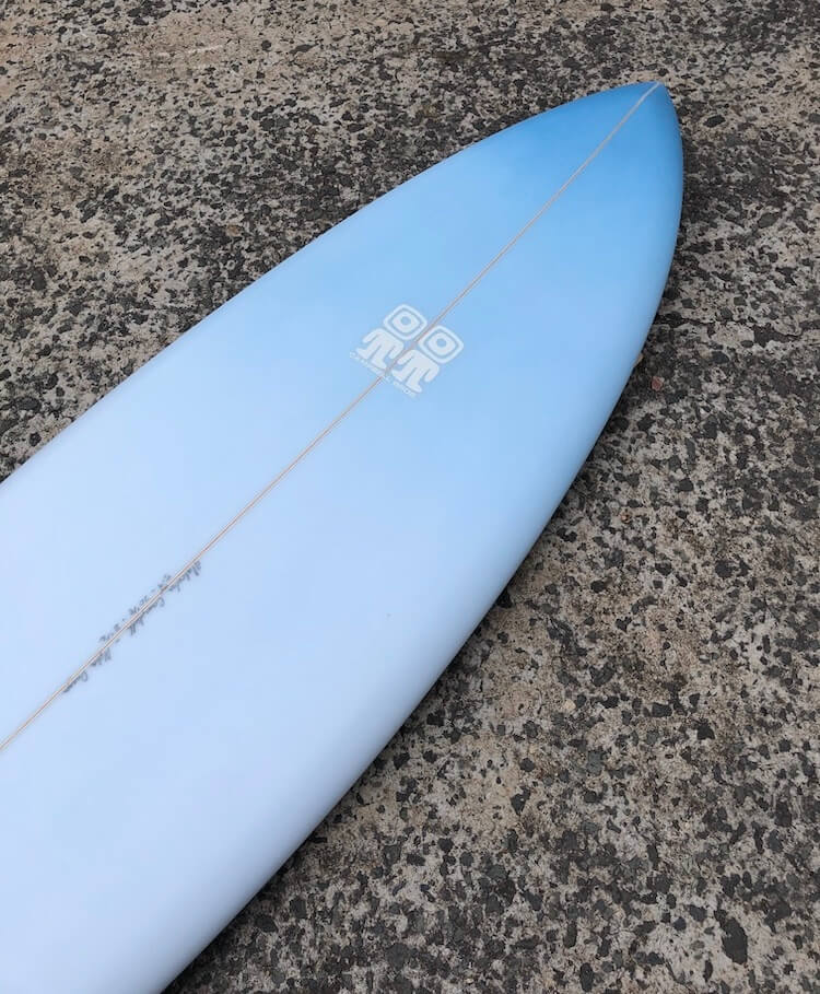Campbell Brothers Alpha Omega 5'9 twin fin