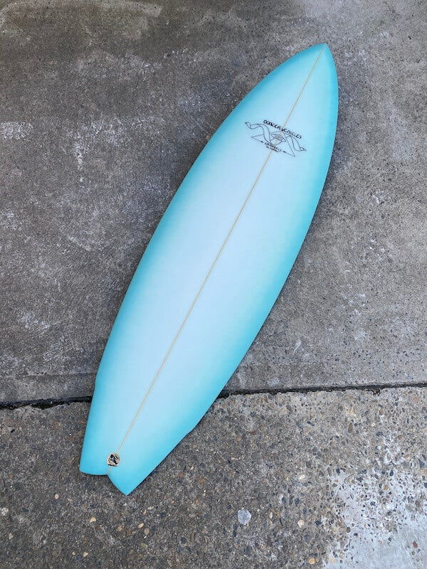 Campbell Brothers Alpha Omega 5'8 blue tint
