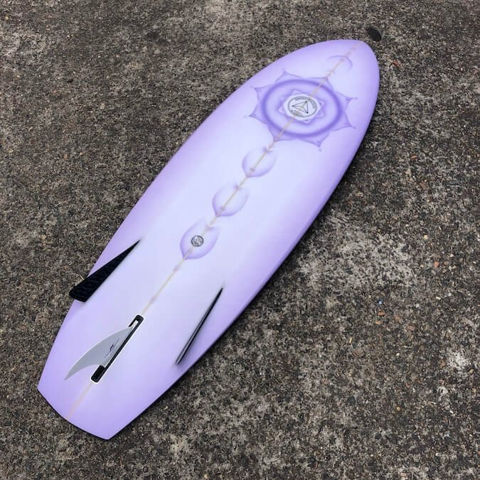 Campbell Brothers Bumblebee  Bonzer 6'0 fin