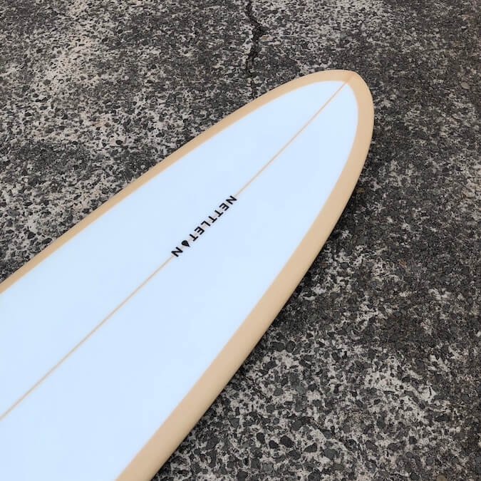 Nettleton Surfboards Elliptic 7'10 nose shape