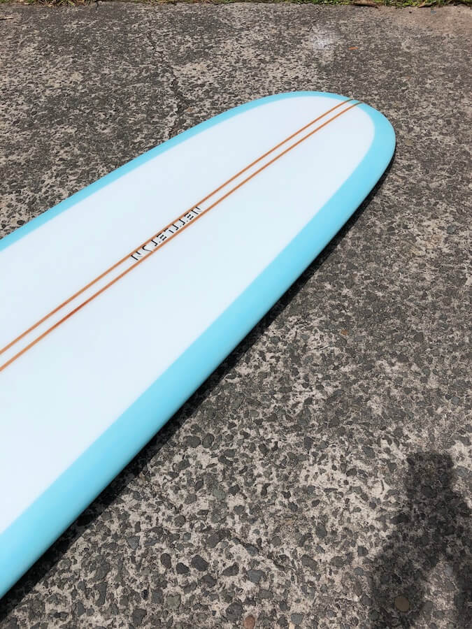Nettleton Surfboards Nosetalgia 9'5 nose