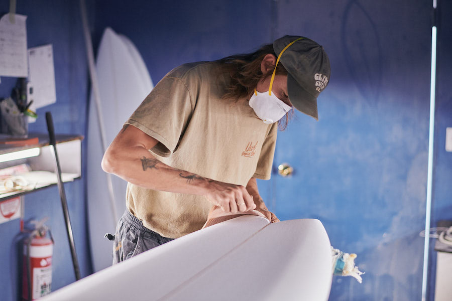 Josh Keogh custom surfboard